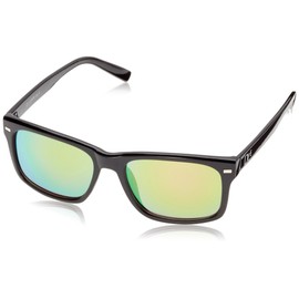 Dice Unisex Sunglasses, Unisex, Sonnenbrille, Shiny Black/Pink Revo