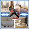 NewUgly 16 Pcs Rug Tapes, Rug Grippers for Hardwood Floors,