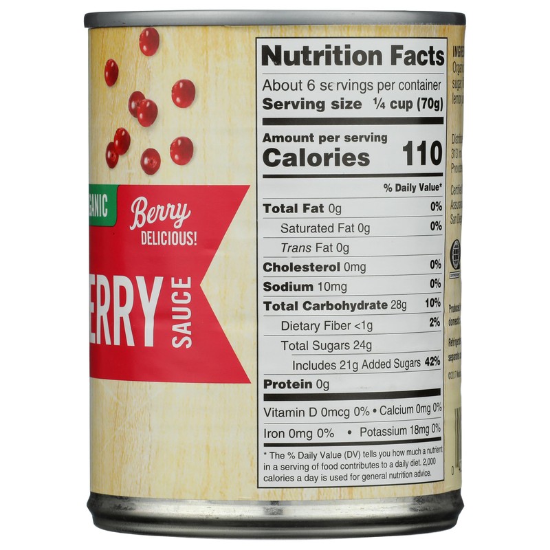 Woodstock Farms - Organic Jellied Cranberry Sauce - 14 oz.