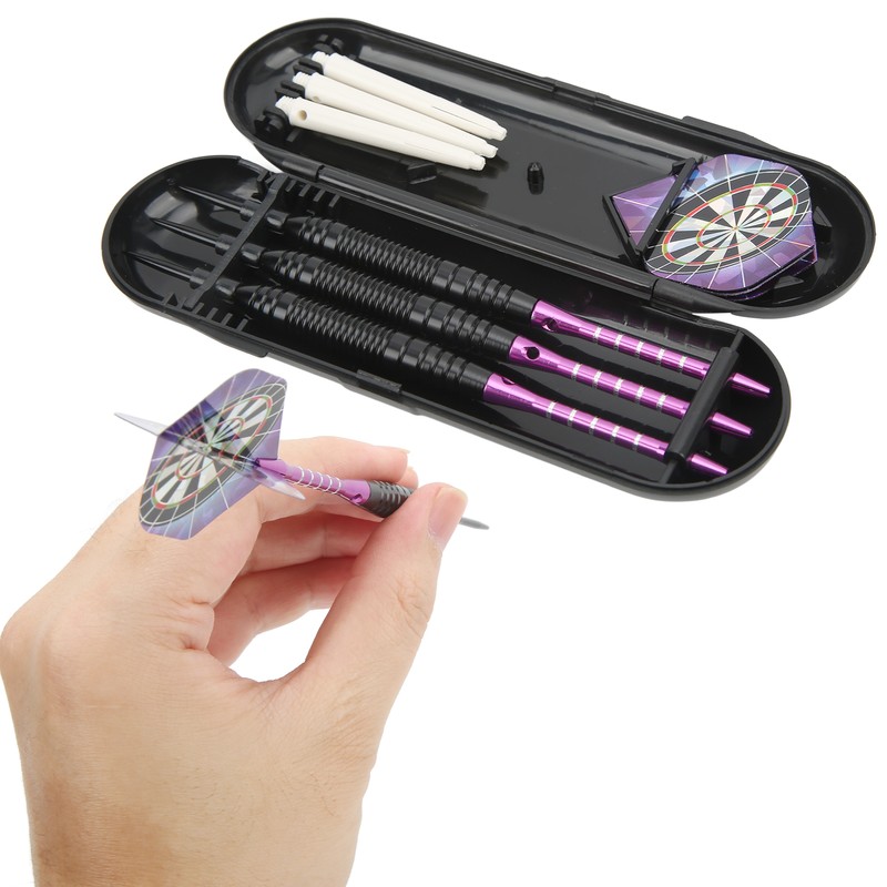 3Pcs Darts Professional Exquisite Stainless Steel Tip Darts Set with