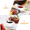 CIYODO 1set Ceramic Pitcher Special Spout Design for Sauce and