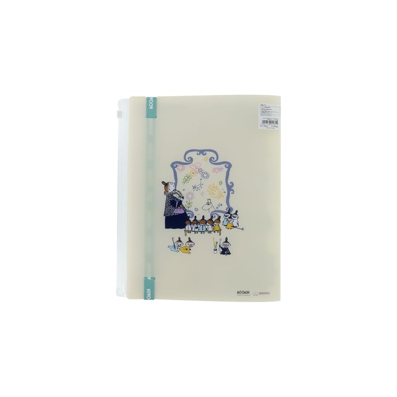 Sun-Star Stationery S2176602 Moomin Goods, Clear File, Multi-functional, Elastic Band,