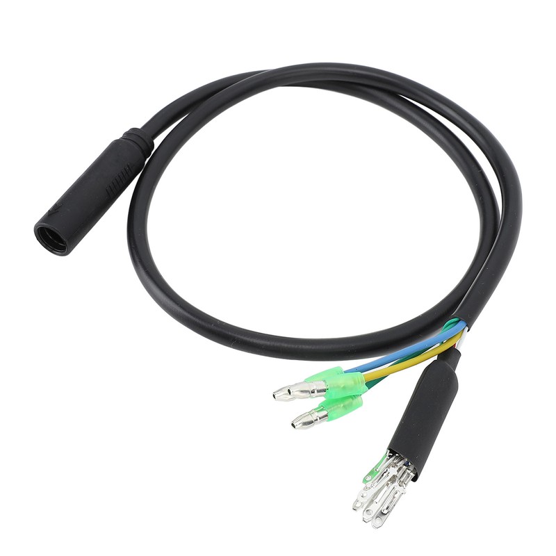 Electric Bike Motor Extension Cable M6 Female 9 Pin Waterproof
