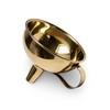 Murchison-Hume Solid Brass Funnel, 3.25" Diameter