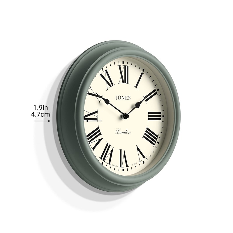 Jones Clocks® Venetian Wall Clock - Round Wall Clock -