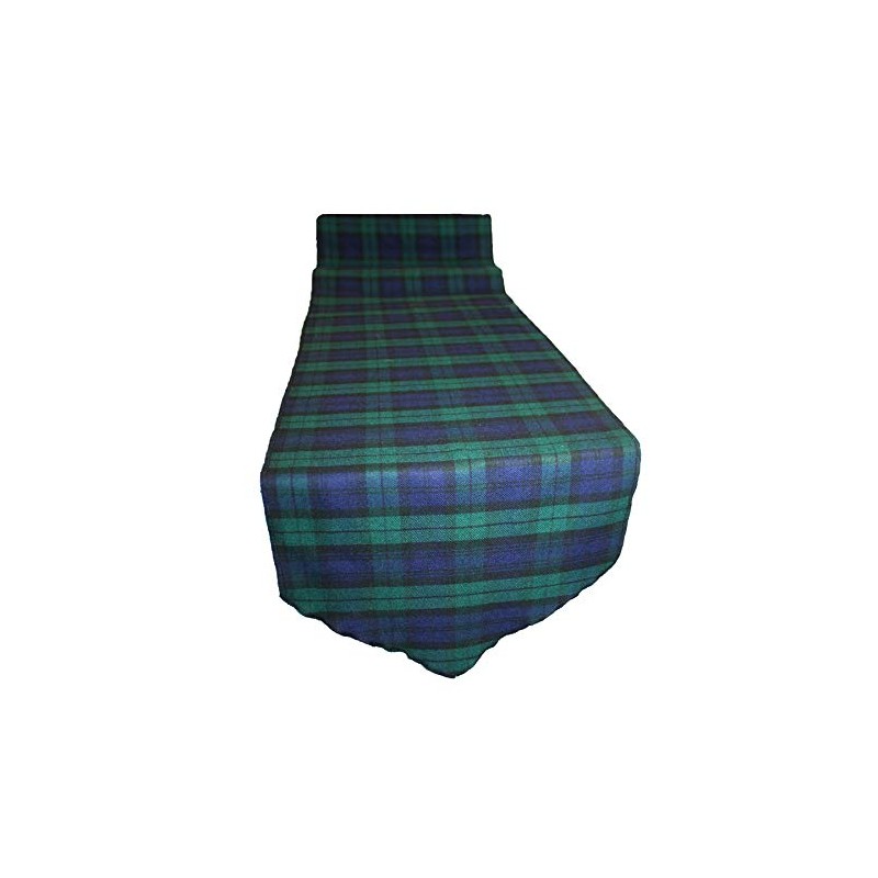 The Dragons Den Traditional Scottish Black Watch Tartan Table Runner