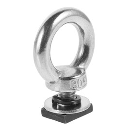 FUNOMOCYA Versatile T Slot Tie Down Anchor with Quick Release Bolt Heavy Duty Eye Bolt for Roof Rack Mounting for Cargo Security and Luggage Racks Multiple Colors