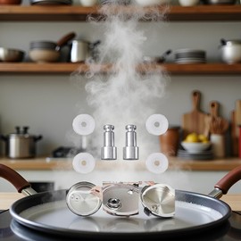 2 Pack Replacement Float Valve for Crock-Pot, Pressure Cooker Model SCCPPC600-V1 and SCCPPC800-V1-2 Pack, Instapot accessory, Pressure Cooker Replacement Parts