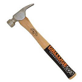 Vaughan & Bushnell 1600 Dalluge Trim Hammer Wood Handle, Black, 16 Oz 14"