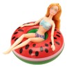 Miunana Pool Floaties for Girl Dolls, Fun Swimming Pool Party