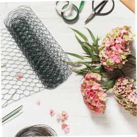 Gatuida 2Rolls Floral Wire Netting Coated Mesh for Flower Arrangements DIY Crafts and Home Decor Durable and Versatile Chicken Wire Netting for Wedding Decorations