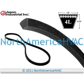 Truecut Industrial V-Belt fits Carrier Bryant York P465-4L390 P463-A37 S1-A37|1/2" x 39"