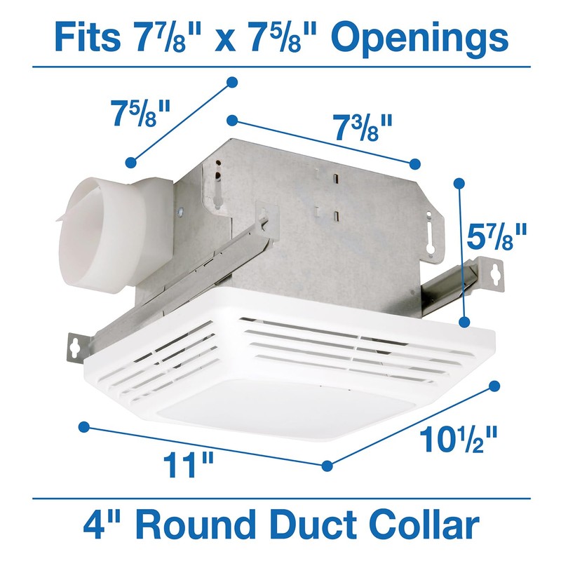 Air King ASLC70 Advantage Exhaust Bath Fan with 70-CFM and