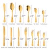 Buyer Star King Dessert Forks, Stainless Steel Gold Fork Set