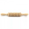 Wooden acupressure roller massage stick