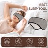 Soundproof Sleep Earmuff Headband, Sleeping Noise Cancelling Ear Wrap Ear