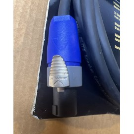 Livewire Elite 12g Speaker Cable Banana t10 ft. Black ES10NQ