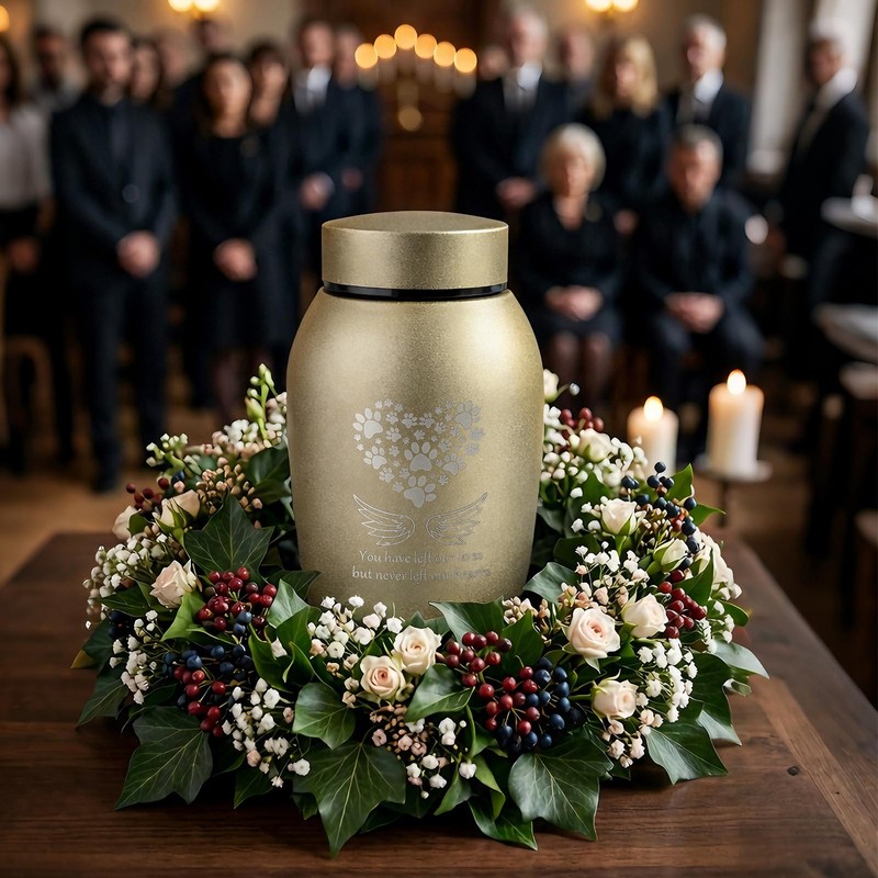 Cremation Urns for Pet Ashes Angel Wings Urn for Funeral