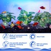 Ameliade Aquarium Plants Fish Tank Decorations Betta Silk Leaf Pad