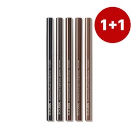 The Saem [1+1]The Saem Eco Soul Power Proof Ultra Slim Eyeliner 5colors BR01 Thrill Brown BR01 Thrill Brown / [1+1]더샘 에코 소울 파워프루프 초슬림 아이라이너 5colors BR01 스릴 브라운 BR01 스릴 브라운