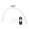 Mznoo Half Moon Light for Nail Desk wtih Phone Holder,