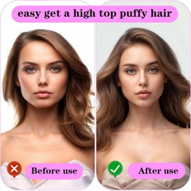 4Pcs Clips for Hair Volume,Ha-ir Root Clips,Hai-r Clips For Girls,Wind Shaping Styling Combs Volu-me C-lip for Hairline,Hair Volume Clips For Roots,Lifting Instant Hair Clips Without Damaging