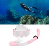 Diving Goggles Silicone Glass Plastic Ultra Clear Comfortable Adjustable Diving