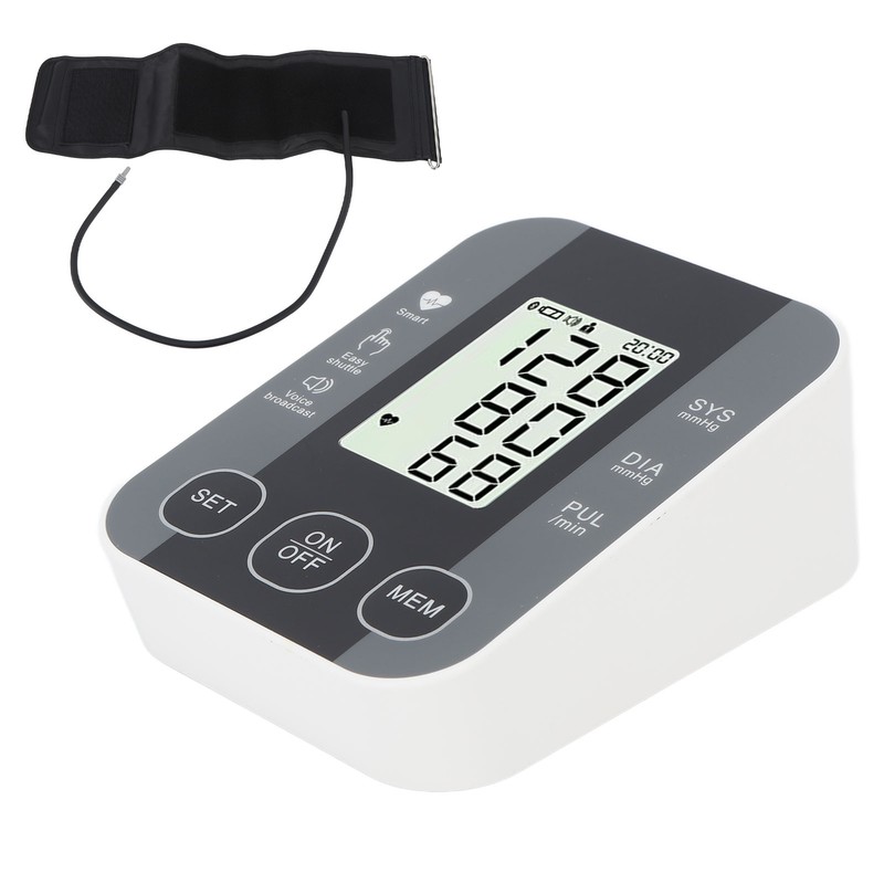 Blood Pressure Machine High Accuracy Voice Broadcast Automatic Intelligent LCD