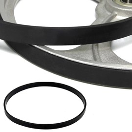 Pack of 2 Band Saws Rubber Band, Non-Slip Woodworking Band Saw Rubber Band Saw Scroll Wheel Rubber Ring, Accessories for Band Saws (12 Inches, 315 mm, Black)