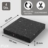 FUX Antivibration Mat Non-Slip Pads 90 x 90 x 8