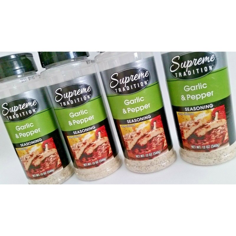 Supreme Tradition New! 4 X 12 oz Supreme Tradition Garlic