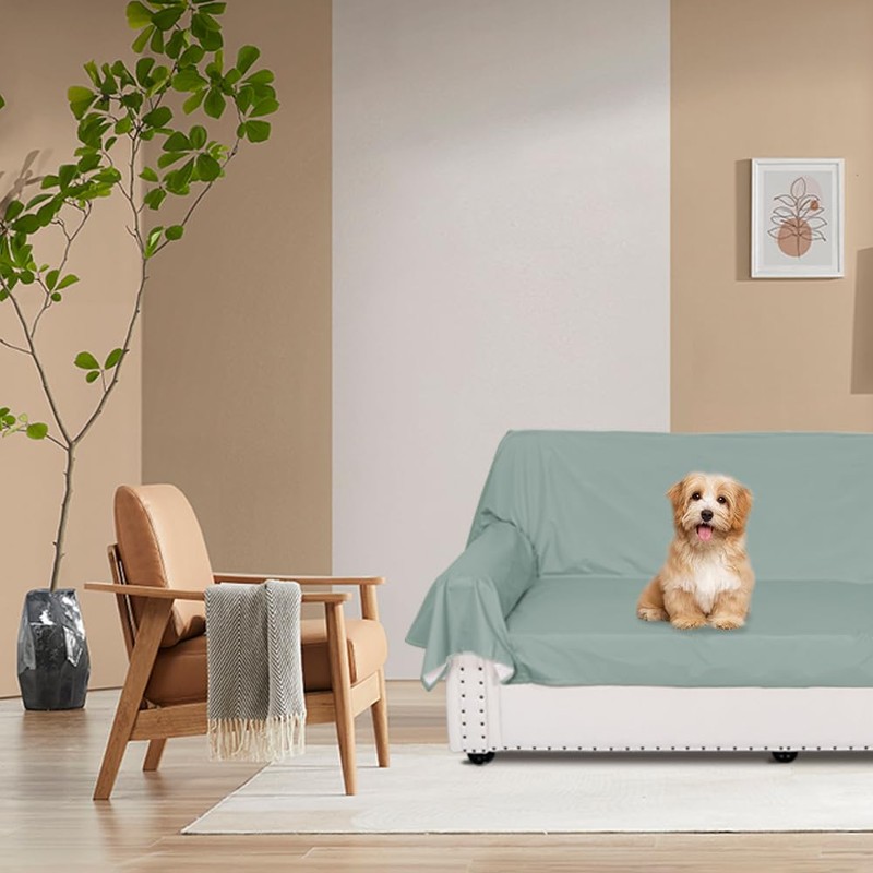 DUJUIKE 100% Waterproof Protective Blanket or Liner for Bed, Mattress