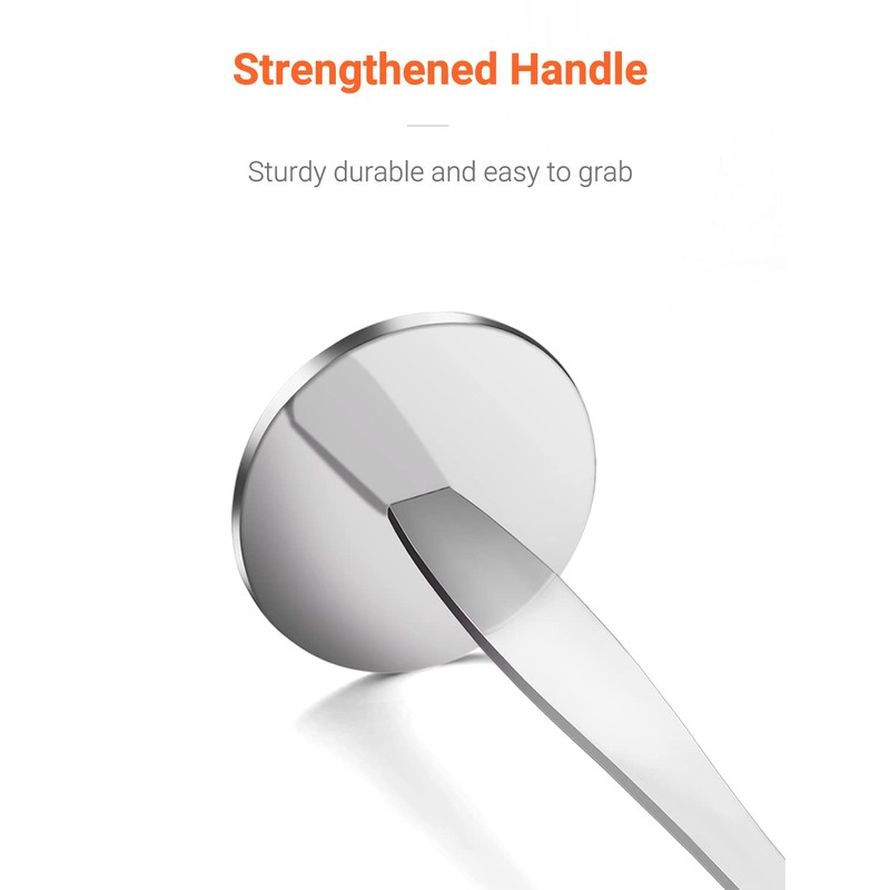 WILLIZTER Two-in-One Stainless Steel Coffee Scoop Tamping Dual-Purpose Coffee Spoon