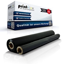 Print-Klex Thermal Roll Compatible with Brother Fax V 1 Fax T 102 Fax T 104 Fax T 106 Fax T 7 Plus Fax T 72 Fax T 74 Fax T 76 Fax T 78 PC 72 RF Black K Eco Pro Series Thermal Tape Fax Roll