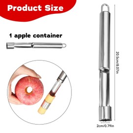 Apple Corer Stainless Steel Apple Corer, Apple Corer, Fruit Cutter, Core Case Cutter Apple, Apple Core, Corer Apple, Fruit Corer, Stainless Steel Corer