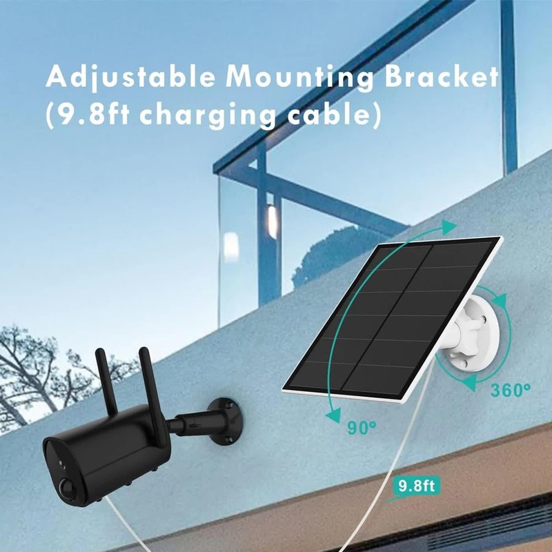 Vicohome 5W Solar Panel SP for Security Camera Outdoor WiFi