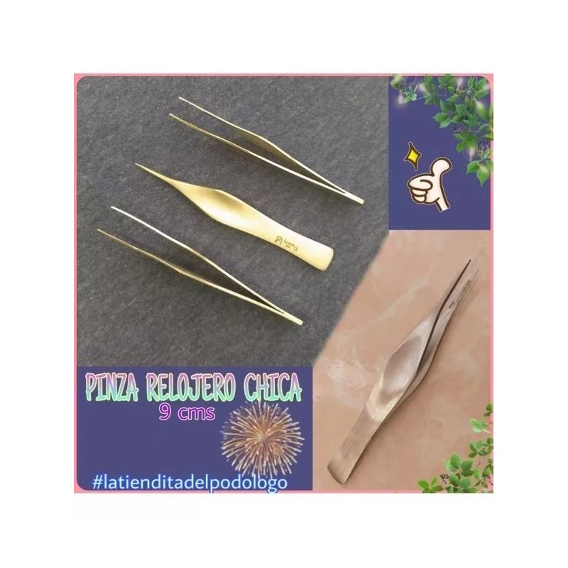 Approach Pinza De Relojero Para Pedicure Kit De 3 Piezas