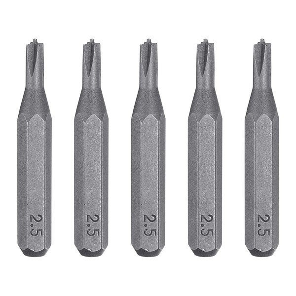 HARFINGTON 5pcs W1.5 Medium Board Screwdriver Bit 5/32" Hex Shank