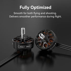 SpeedyBee 2306.5 1800KV FPV Drone Motor - 6S Brushless Motor for 5inch FPV Drone QAV Quadcopter-4pcs