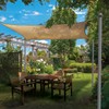 Windscreen4less 3" Diameter D-ring Clamp for Sun Shade Sail Pole,