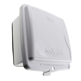 2 Gang Wht Outdoor Cover