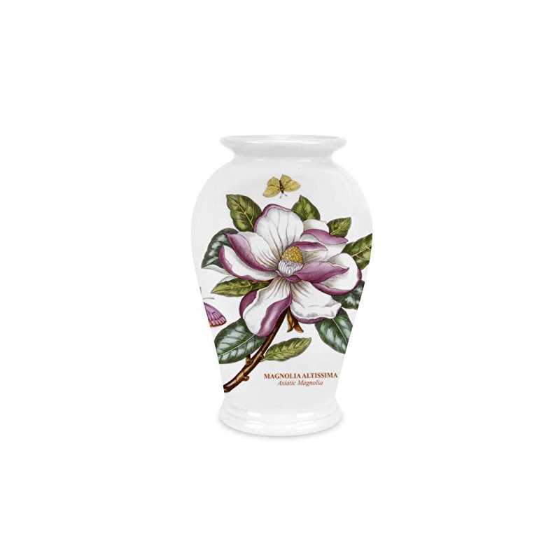 Portmeirion BGHA58050 Canton Magnolia Ceramic Vase 8"