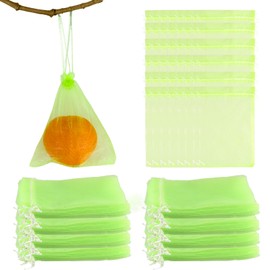 200 PCS Fruit Protection Bags Mesh Bags Drawstring 6x8 inch Netting for Garden Protection Fruit Tree Netting Fruit Bags for Fruit Trees Garden Netting Pest Barrier