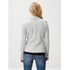 VERO MODA Female Blazer, Single-Breasted, Vmjulia, Light Grey Mix