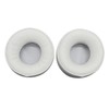 PTILSERY 90mm Lambskin Leather Replacement Memory Foam Earpads for Headphones