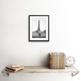 Wee Blue Coo VINTAGE PHOTO BLACKPOOL TOWER ENGLAND HISTORY FRAMED PRINT F97X2835