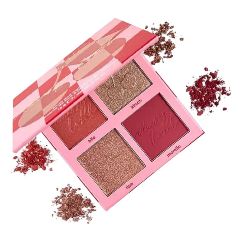 Ciaté London Paleta Cherry Bomb Rubor E Iluminador Palette Light