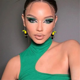 Dreuyet 9 Pairs Creative Parrot Owl Dove Eagle Hummingbird Dangle Earrings Colorful Acrylic Bird Dangle Earrings for Women Cute Animal Statement Earrings Jewelry Gifts (9 Pairs Bird Earring)