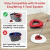 4 Pack Spin Mop Replace Heads for Cedar EasyWring 1