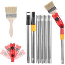 ueslwser Multi-Angle Paint Brush Extender Extension Pole Extender, 1.7M Extendable Poles for Painting with Paint Brush, Universal Paint Brush Extender Tool for Most Rollers Brushes
